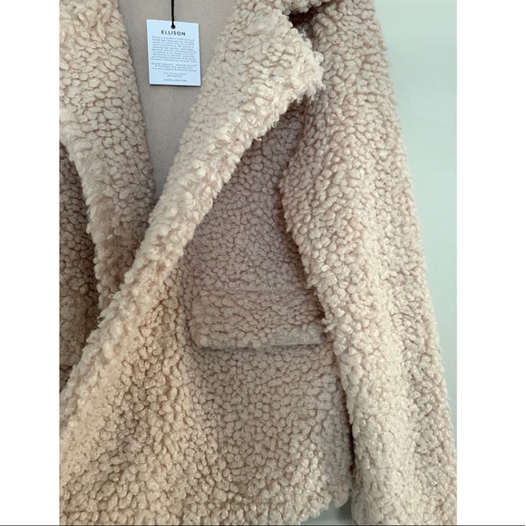 ✨2x HP✨Camel Teddy Jacket - Picture 9 of 9